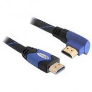 Delock hdmi kabel ethernet a -> a st / st 1.00m 90° links 4 (82955)