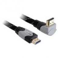 Delock hdmi kabel ethernet a -> a st / st 1.00m 90° oben 4k (82993)