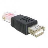 Usb adapter delock a - rj45 bu / st (65234)