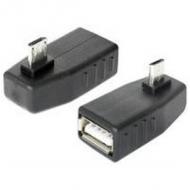 Usb adapter delock micro b - a st / bu 90ø otg gewinkelt (65474)