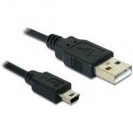 Usb kabel delock a -> mini-b st / st 1.00m sw (82273)