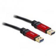 Delock usb3.0 kabel a -> a st/st 2.00m premium (82745)