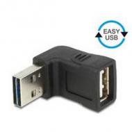 Delock usb adapter a -> a st / bu gewinkelt easy usb (65521)