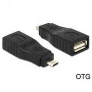 Delock usb adapter a -> micro b bu / st otg (65549)