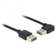 Usb kabel delock a - a st / st 1.00m 90ø sw easy usb (83464)