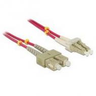 Delock lwl patchkabel lc -> sc 1.00m multimode duplex om4 (84680)