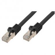 Patchkabel Kat. 7, S/FTP, schwarz
