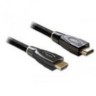 DELOCK Kabel HDMI A-A 1.4 ger / ger. Premium 2m (82737)