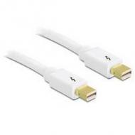 DELOCK Thunderbolt Kabel St St 1m weiss 83166