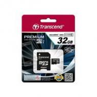 Trans nd MemCard SD 016GB Micro SDHC Class 10  /  inkl. SD-Adapter (TS32GUSDU1)