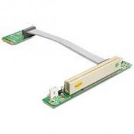 DELOCK MiniPCIe Riser-Karte PCI 32bit / 5V links 13 cm Kabel (41359)