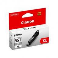 CANON 1LB CLI-551XLGY ink cartridge grey high capacity 3.350 pages 1-pack XL (6447B001)
