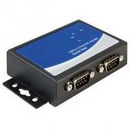 DELOCK Adapter USB 2.0 zu 2 x RS422 / 485 Seriell Industrie (87586)