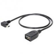 Usb kabel delock a - mini-b bu/st 0.50m 90ø otg sw (83356)