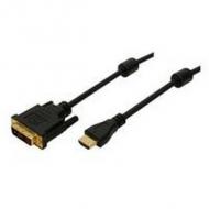 Logilink hdmi-dvi-kabel hdmi -> dvi-d st / st 2,00 m bk (ch0004)