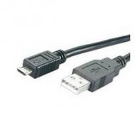 Mediarange usb-kabel f. smartphones (usb / microusb)1.2m,black (mrcs138)