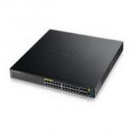 Zyxel switch 24x ge xgs3700-24hp   snmp  4x gbic poe (xgs3700-24hp-zz0101f)