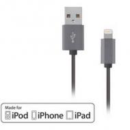 Artwizz kabel lightning zu usb alu-edition 1m (titan) (5996-1359)