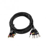 OMNITRONIC Snake-Kabel 8xCinch / 8xKlinke mono 15m (30304748)