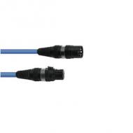 SOMMER CABLE DMX Kabel XLR 3pol 3m bl Hicon (3030746B)