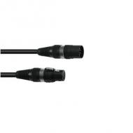 SOMMER CABLE DMX Kabel XLR 5pol 10m sw Hicon (3030746M)