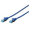 Patchkabel Kat.5e, SF/UTP, blau