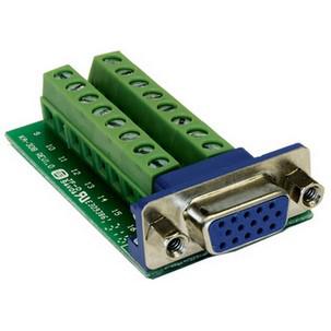 Adapter VGA Kupplung auf Terminal Block EX-49020