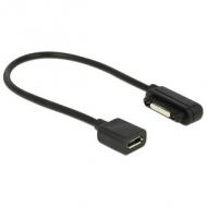 DELOCK Ladekabel USB Micro-B Buchse Sony Magnetanschluss 15 cm (83559)