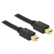 DELOCK Kabel mini DisplayPort St  /  St 1,0m schwarz (83473)