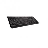CHERRY KC1000 corded Keyboard USB ultraflat schwarz (FR) (JK-0800FR-2)