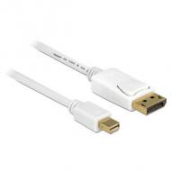 DELOCK Kabel mini DisplayPort St DisplayPort St 3,0m weiss (83483)