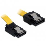 Sata-kabel delock sata iii - sata up st / st 0.20m gelb clips (82799)