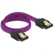 Sata-kabel delock sata iii - sata st / st 0.30m violett premi (83690)