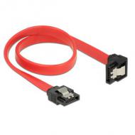 Delock sata-kabel sata iii -> sata down st / st 0.30m rot clip (83978)