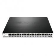 D-LINK D 1210-52MP 52-Port smart managed PoE Gigabit Switch 48x 10 / 100 / 1000BASE-T PoE 4x TP Combo Port / SFP Slot 370W PoE Kapazität (D 1210-52MP)