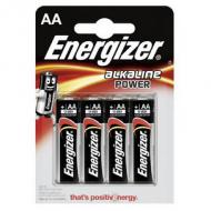 Energizer batterie alkaline power -aa  lr6   mignon     4st. (e300132901)