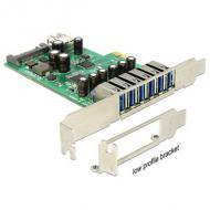 DELOCK PCIe USB 3.0 7 Port inkl. LP NEC (89377)