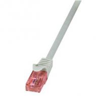 Logilink patchkabel cat6  u / utp awg26 15,00m grau primeline (cq2102u)