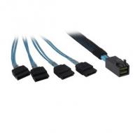 Inter-tech kabel sff 8643 -> 4x sata 0,5m (88885003)