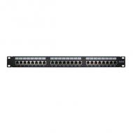 Inter-tech 19" patchpanel cat.5e stp 24 port metall (88887153)