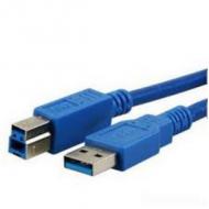 Mediarange anschlusskabel usb 3.0 stecker a / b 5m blau (mrcs150)