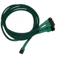 Kabel nanoxia 3-pin auf 4 x 3-pin adapter, 60 cm, grün (nx34a60g)