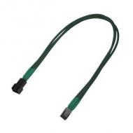 Kabel nanoxia 3-pin molex verlängerung, 30 cm, grün (nx3pv3eg)