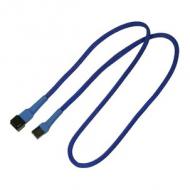 Kabel nanoxia 3-pin verlängerung, 60 cm, blau (nx3pv60b)