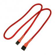 Kabel nanoxia 3-pin verlängerung, 60 cm, rot (nx3pv60r)