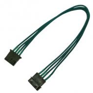 Kabel nanoxia 4-pin verlängerung, 30 cm, single, grün (nx4pv3eg)