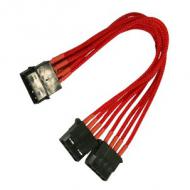 Kabel nanoxia 4-pin y-kabel, 20 cm, single, rot (nx4py2er)