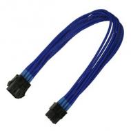 Kabel nanoxia 8pin pci-e verlängerung, 30 cm, single, blau (nx8pe3eb)