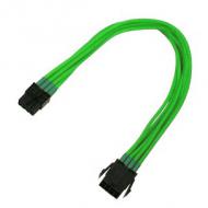 Nanoxia kabel 8pin pci-e verlängerung, 30 cm, single, grün (nx8pe3eg)