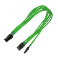 Kabel nanoxia pci-e 6- auf 6+2-pin, 30 cm, neon-grün (nxp683eng)